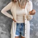  " Flash Deal" Open-Front Buttons Cardigan | 3 Colors |