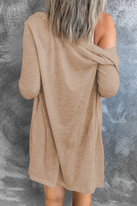 " Flash Deal" Open-Front Buttons Cardigan | 3 Colors |