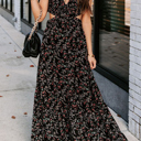  Crisscross Backless Bodice Maxi Dress