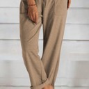  Drawstring Elastic Waist Loose Pants | 3 Colors |
