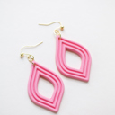 Style 7 Pink Heart Dangle Earring Collection