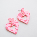 Style 8 Pink Heart Dangle Earring Collection