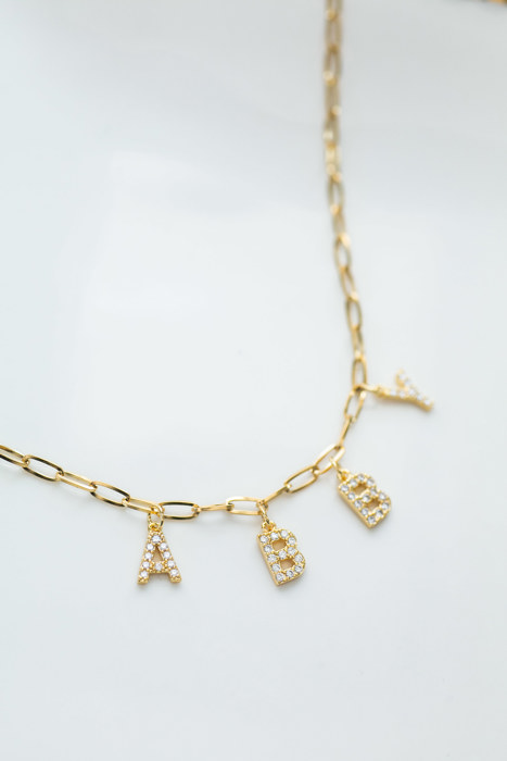 Sparkly Personalized Custom Necklace