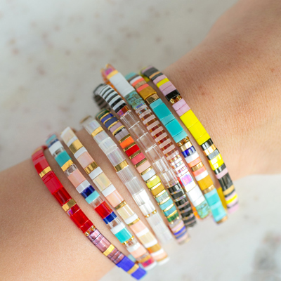 Stretchy Tila Summer Bracelets