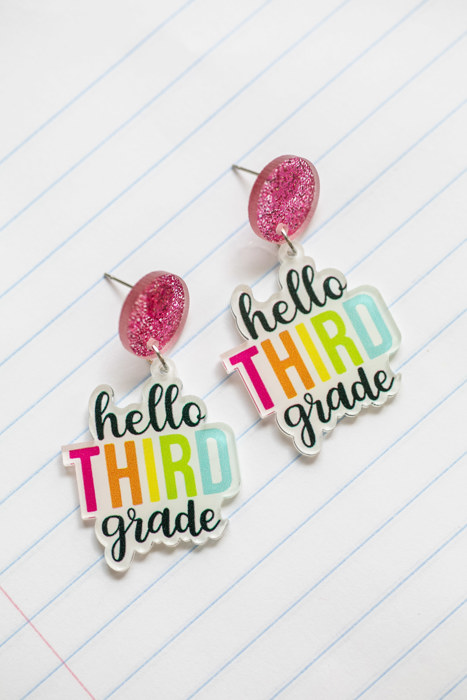 Back to School Teacher Earrings | Teacher Gift