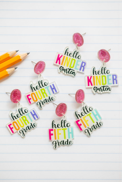 Back to School Teacher Earrings | Teacher Gift