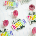  Back to School Teacher Earrings | Teacher Gift