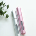 Silver & Pink Portable Perfume Bottle Set of 2
