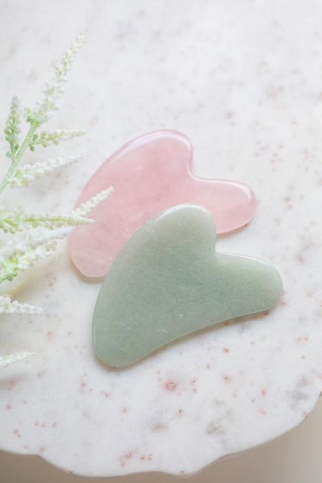 Gua Sha Facial Stone | Jade Amethyst Rose Quartz Stone