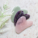  Gua Sha Facial Stone | Jade Amethyst Rose Quartz Stone