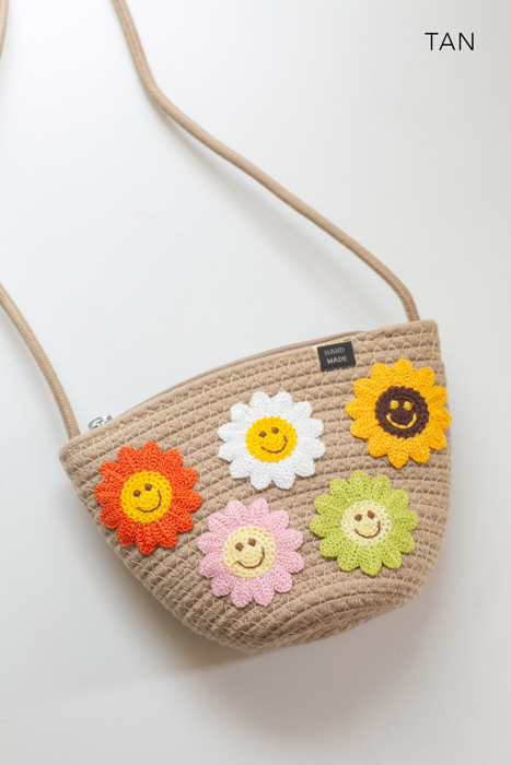 Flower Crossbody Purse