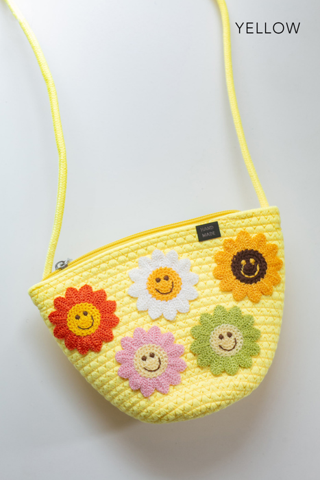 Flower Crossbody Purse