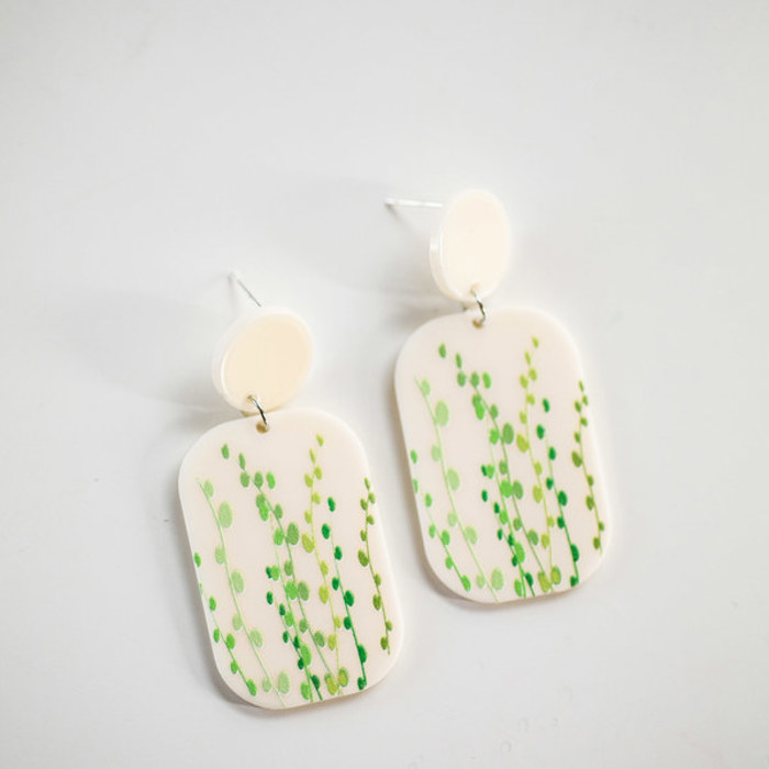 Colorful Spring Earrings | Floral Earrings