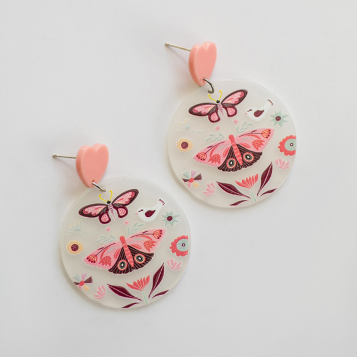 Colorful Spring Earrings | Floral Earrings