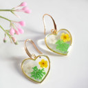 Style 13 Pressed Flower Earrings