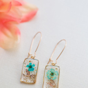  Pressed Flower Earrings