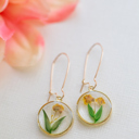  Pressed Flower Earrings