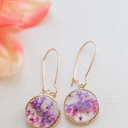 Style 14 Pressed Flower Earrings