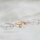  Initial Letter Ring | Initial Jewelry
