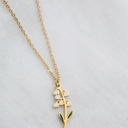May Colorful Birth Flower Necklace