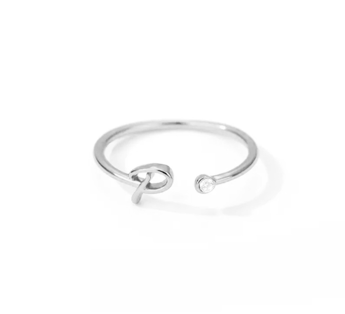 Initial Letter Ring | Initial Jewelry