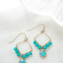 Style 8 Summer Beaded Hoop Earring Collection