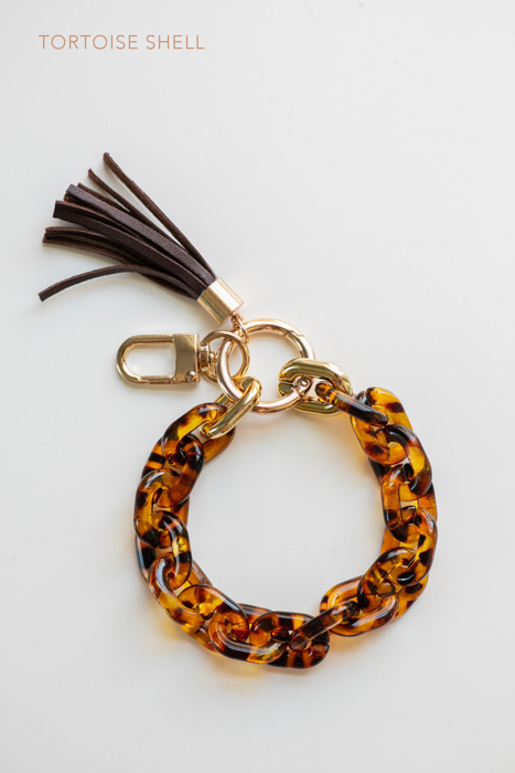 Chain Link Wristlet Keychain