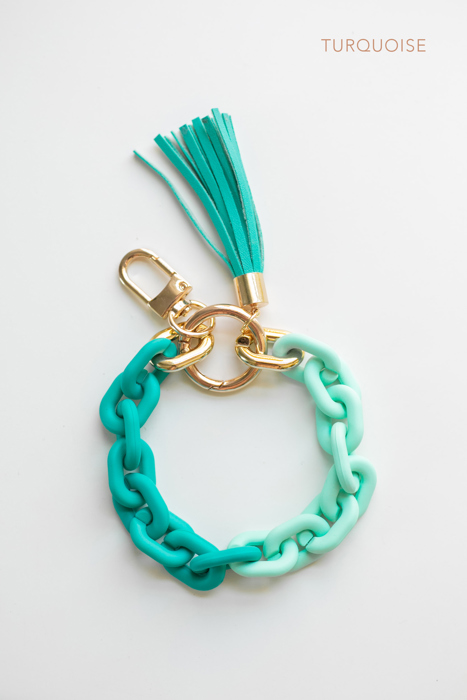 Chain Link Wristlet Keychain