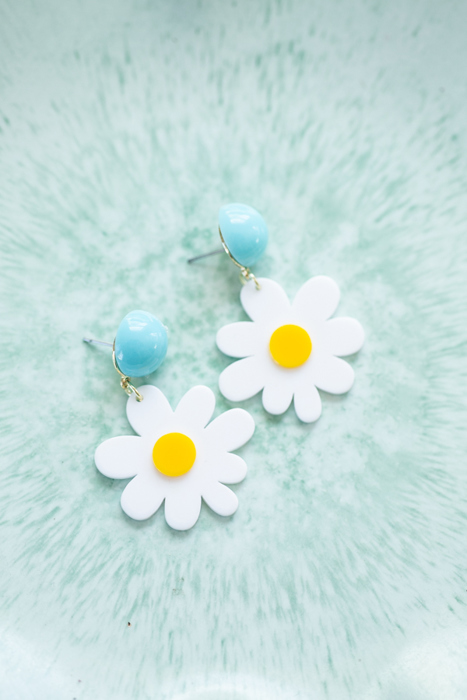 Whimsical Floral Spring Earrings