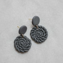 Style 6 Knit Patterned Clay Earrings | Fall Earrings | Autumn Earrings | Seasonal Earrings
