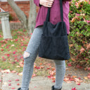  Double Pocket Corduroy Tote Bag | Fall Handbag | Fall Purses