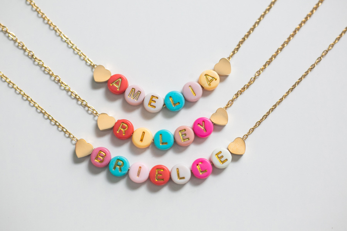 Beaded Personalized Necklace | Name Necklace