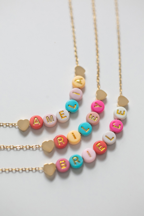 Beaded Personalized Necklace | Name Necklace
