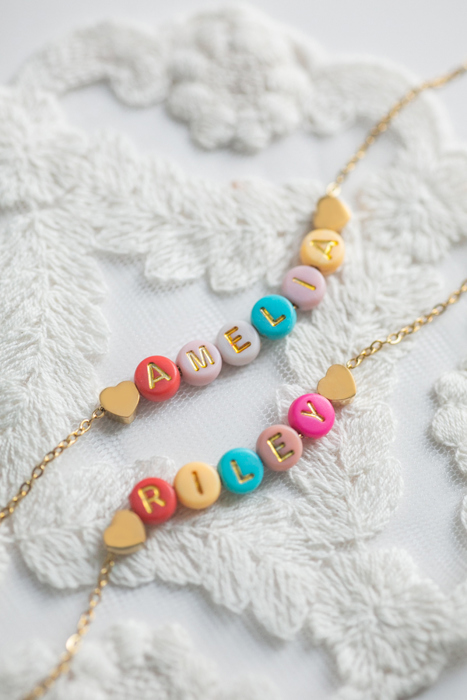 Beaded Personalized Necklace | Name Necklace
