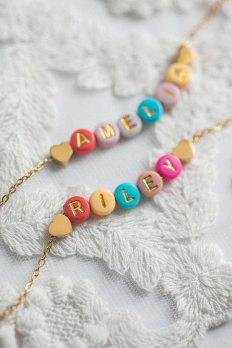 Beaded Personalized Necklace | Name Necklace