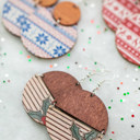  WINTER CLEARANCE | Wooden Winter Earrings