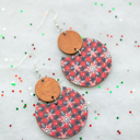Style 6 WINTER CLEARANCE | Wooden Winter Earrings