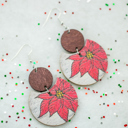 Style 4 WINTER CLEARANCE | Wooden Winter Earrings