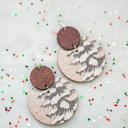 Style 3 WINTER CLEARANCE | Wooden Winter Earrings