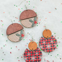  WINTER CLEARANCE | Wooden Winter Earrings