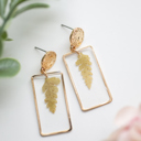 Style 12 Pressed Flower Earrings