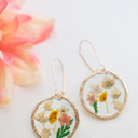  Pressed Flower Earrings