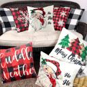 Cuddle Weather Christmas Holiday Accent Throw Pillow Home Decor