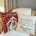 The Christmas Story Christmas Holiday Accent Throw Pillow Home Decor