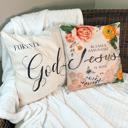  Home Accent Throw Pillow Cover Faith and Family Inspired | 11 Designs 