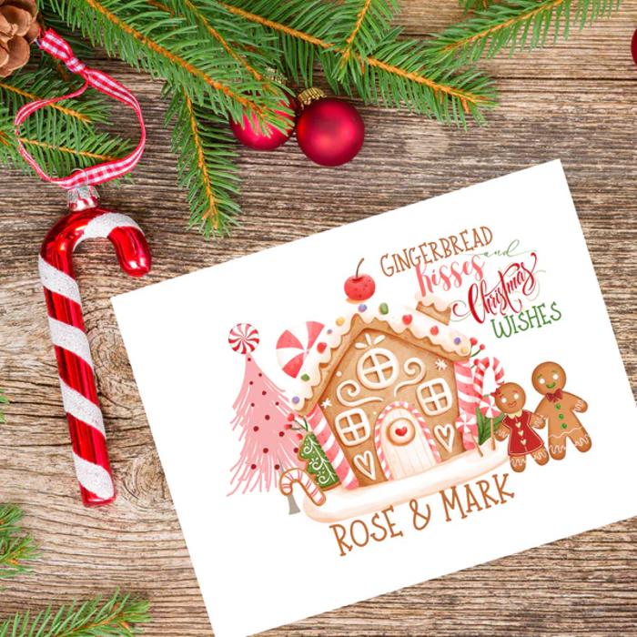 Personalized Rustic Farmhouse Christmas Holiday Poster Print Decor