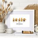  Holiday Personalized Dad Mom Gnome Family Personalized Art | 3 sizes