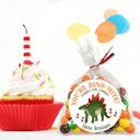  Personalized Boys Birthday Party Stickers & Treat Bags