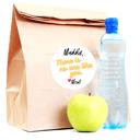  Personalized Back to School Lunch Box /  Lunch Sack Positive Note Stickers