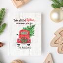  Personalized Rustic Farmhouse Christmas Holiday Poster Print Decor
